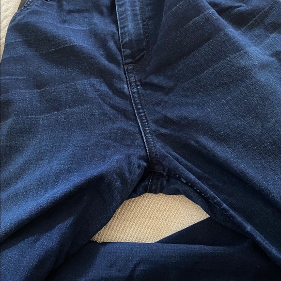 7 For All Mankind Maternity Jeans The Skinny Dark Wash High Waisted Jeans 32 - Picture 11 of 11